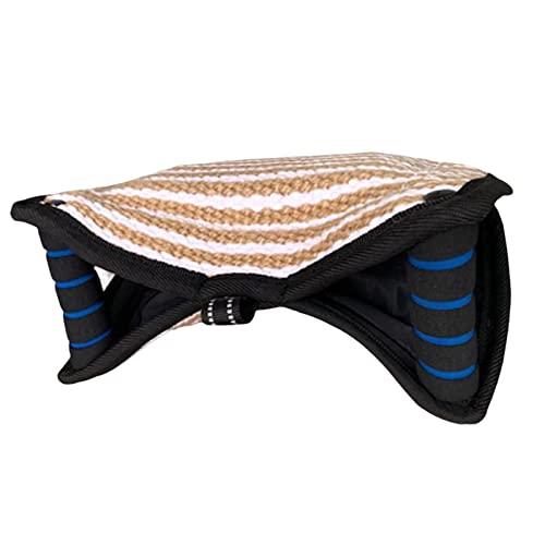 Sharplace Robustes beißkissen mit Zwei starken Griffen Spielzeug für mittlerer bis großer Hunde, schwarz Sharplace Robustes beißkissen mit Zwei starken Griffen Spielzeug für mittlerer bis großer Hunde, schwarz von Sharplace