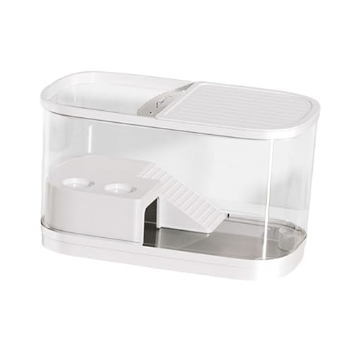Sharplace Schildkrötenbecken, Aquarium, Schildkrötengehege, Starter, Sonnenrampe, Zucht, Kletterzubehör, Multifunktionsbereich, Schildkröten-Terrarium, L Sharplace Schildkrötenbecken, Aquarium, Schildkrötengehege, Starter, Sonnenrampe, Zucht, Kletterzubehör, Multifunktionsbereich, Schildkröten-Terrarium, L von Sharplace