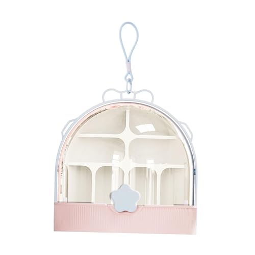 Sharplace Schmetterling Zuchtbox kleines Tier nistable Atmungstransport Griff Inkubatorfächer kleine Haustiere Kindergarten Lebensraum, Rosa von Sharplace