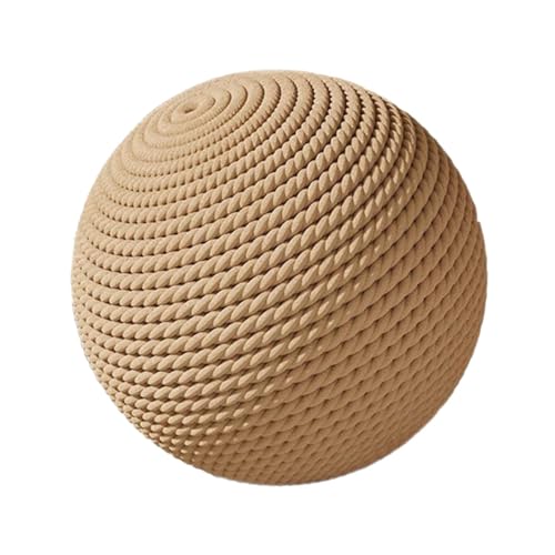 Sharplace Sisal-Katzenball-Spielzeug, interaktives Spielzeug, 10 cm, Kratzfest, Krallenschleifen, Katzenkratzball, Haustierbedarf für den Innenbereich Sharplace Sisal-Katzenball-Spielzeug, interaktives Spielzeug, 10 cm, Kratzfest, Krallenschleifen, Katzenkratzball, Haustierbedarf für den Innenbereich von Sharplace
