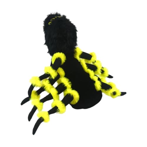 Sharplace Spinnen-Hundekostüm, Hunde-Halloween-Kostüm mit Schnalle, bewegliche Augäpfel, Haustier-Zubehör, Spinnen-Haustier-Outfit für Party, Halloween, L Sharplace Spinnen-Hundekostüm, Hunde-Halloween-Kostüm mit Schnalle, bewegliche Augäpfel, Haustier-Zubehör, Spinnen-Haustier-Outfit für Party, Halloween, L von Sharplace