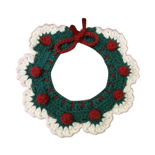 Sharplace Strickende Katzenhalsbänder, verstellbare Haustierhalsbänder, handgewebter Schal für Weihnachtsfeiertagsdekoration, Kätzchen-Halskettenzubehör, XS-Stil A Sharplace Strickende Katzenhalsbänder, verstellbare Haustierhalsbänder, handgewebter Schal für Weihnachtsfeiertagsdekoration, Kätzchen-Halskettenzubehör, XS-Stil A von Sharplace