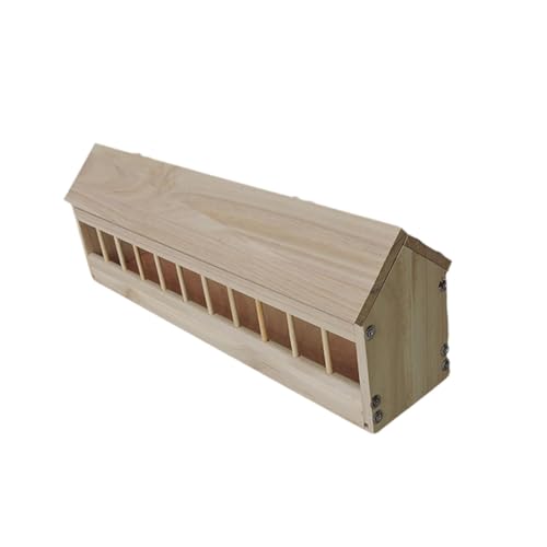 Sharplace Taubenfutterspender, Futterspender, robuster Taubenbedarf, Hühnerfutterspender für den Hinterhof, Schlitzbehälter für Küken, Geflügel, Entenküken, 60cm Sharplace Taubenfutterspender, Futterspender, robuster Taubenbedarf, Hühnerfutterspender für den Hinterhof, Schlitzbehälter für Küken, Geflügel, Entenküken, 60cm von Sharplace
