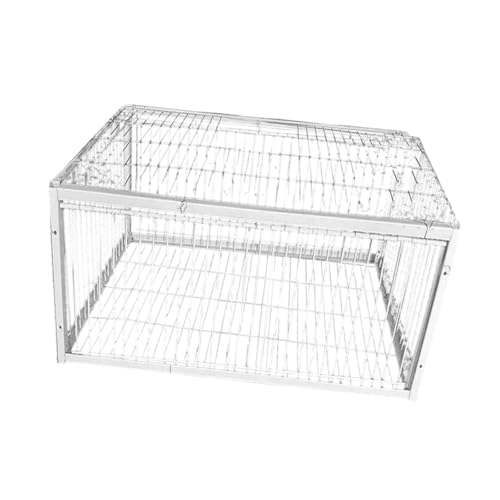 Sharplace Taubenvogelkäfig Automatische Taubensammlung Großes Metallschweißen Humaner Taubenstall Hühnerkäfig für Lagerhäuser Hühnerfarmen, 2 Betreten Sharplace Taubenvogelkäfig Automatische Taubensammlung Großes Metallschweißen Humaner Taubenstall Hühnerkäfig für Lagerhäuser Hühnerfarmen, 2 Betreten von Sharplace