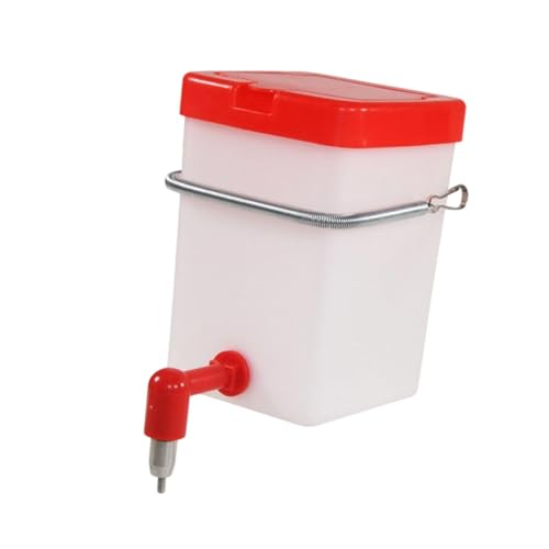 Sharplace Tränke für Kleintiere, Vogelwasserspender, hängende Wasserflasche, Tränke für Chinchillas, Nymphensittiche, Frettchen, Meerschweinchen, 600 Ml von Sharplace