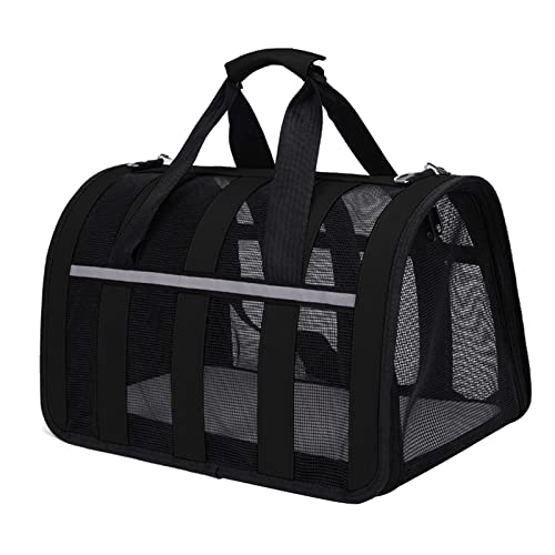 Sharplace Tragbare Haustiertrage für Outdoor-Abenteuer, Schwarz Sharplace Tragbare Haustiertrage für Outdoor-Abenteuer, Schwarz von Sharplace
