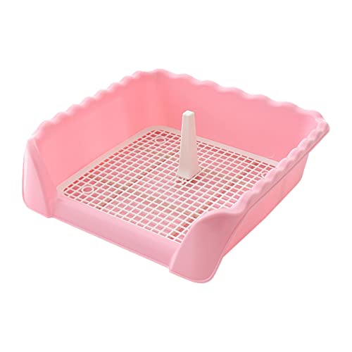 Sharplace Tragbare Hundetoilette für den Innenbereich - Einfach zu reinigen und wiederverwendbar, Rosa Mittel Sharplace Tragbare Hundetoilette für den Innenbereich - Einfach zu reinigen und wiederverwendbar, Rosa Mittel von Sharplace
