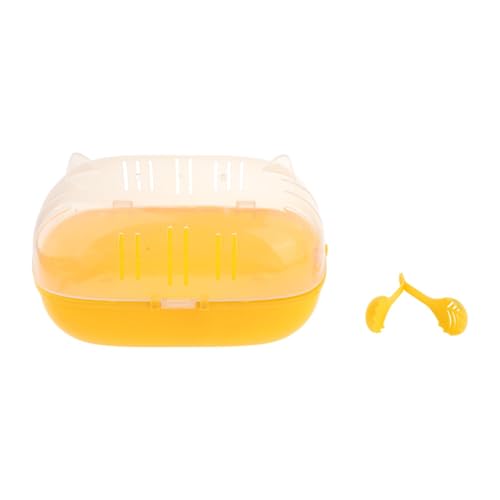 Sharplace Tragbarer Hamster Käfig Chinchillas Carry Case komfortable Bequeme atmungsaktiv für Eichhörnchen kleine Tiere Mäuse Igel Igel, Einzelkäfig von Sharplace