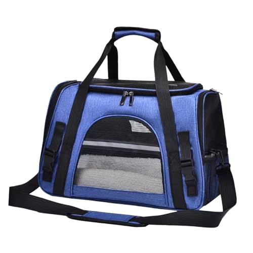 Sharplace Tragetasche für Haustiere mit Schultergurt und herausnehmbarer Matte, atmungsaktive Katzentragetasche, Haustier-Reisetasche für Kätzchen, Blau Sharplace Tragetasche für Haustiere mit Schultergurt und herausnehmbarer Matte, atmungsaktive Katzentragetasche, Haustier-Reisetasche für Kätzchen, Blau von Sharplace