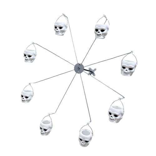Sharplace Vogelfutterstation mit rundem Rad, hängende Dekoration, dynamisches Design, einzigartiges Halloween-Dekor für den Außenbereich, Spielzeug für Sharplace Vogelfutterstation mit rundem Rad, hängende Dekoration, dynamisches Design, einzigartiges Halloween-Dekor für den Außenbereich, Spielzeug für von Sharplace