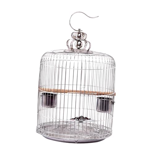 Sharplace Vogelkäfige Haus Papagei Ständer Käfig Vogelträger mit Futterspender Haustierhaus Papagei Vogelkäfig Sittichkäfig für Unzertrennliche Aras, 36cmx58cm Sharplace Vogelkäfige Haus Papagei Ständer Käfig Vogelträger mit Futterspender Haustierhaus Papagei Vogelkäfig Sittichkäfig für Unzertrennliche Aras, 36cmx58cm von Sharplace