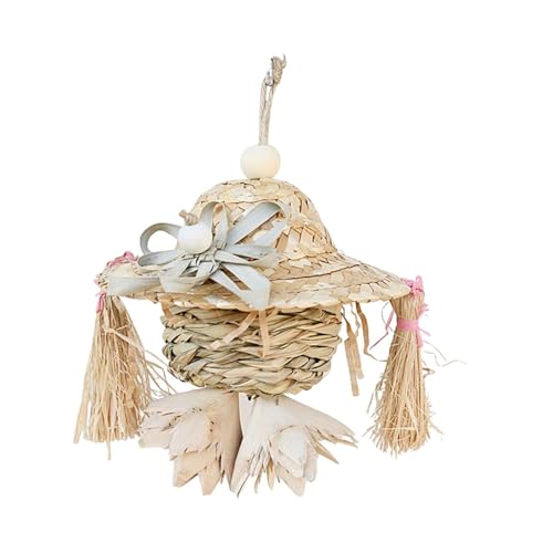 Sharplace Vogelspielzeug, Papageienspielzeug, hängendes Training zum Zerreißen, Geschenk, Papageienkäfig-Bisspicken für Kakadus, Sittiche, Nymphensittiche, Sharplace Vogelspielzeug, Papageienspielzeug, hängendes Training zum Zerreißen, Geschenk, Papageienkäfig-Bisspicken für Kakadus, Sittiche, Nymphensittiche, von Sharplace