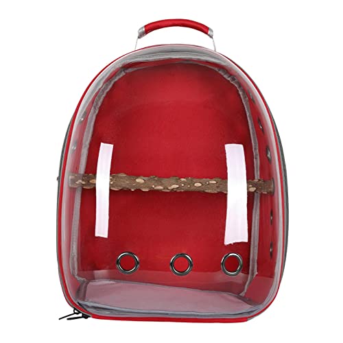 Sharplace Vogeltransporttasche - Tragbarer Käfig für unterwegs - Transparente Abdeckung - Große Tasche für Vögel von Sharplace