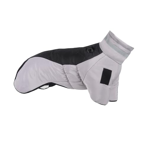 Sharplace Warmer Hundemantel, Haustier-Kleidungsstück, modisch, gemütlich, verdickt, reflektierende Hundekleidung, für Welpen, kleine, mittelgroße und große, 4XL Sharplace Warmer Hundemantel, Haustier-Kleidungsstück, modisch, gemütlich, verdickt, reflektierende Hundekleidung, für Welpen, kleine, mittelgroße und große, 4XL von Sharplace