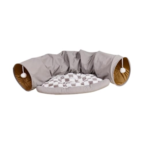 Sharplace Warmes Katzentunnelbett für den Winter, waschbar, Katzenversteck, Spielplatz, Übung, interaktives Spielzeug, Katzentunnel, Röhrenspielzeug für Sharplace Warmes Katzentunnelbett für den Winter, waschbar, Katzenversteck, Spielplatz, Übung, interaktives Spielzeug, Katzentunnel, Röhrenspielzeug für von Sharplace