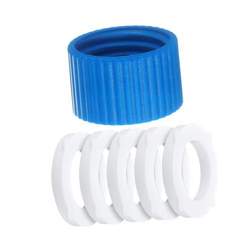 Sharplace Wasserfilteradapter, Wasserfilter mit Gewinde, 28 mm, mit Dichtung für Bergsteigen, Notfälle, Outdoor-, mit 5 Unterlegscheiben von Sharplace
