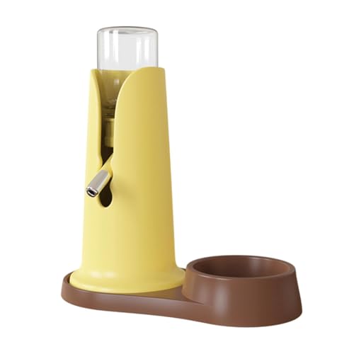 Sharplace Wasserkocher für Hamsterkäfig, Spender, praktische, hygienische Hamster-Wasserflasche mit Ständer, automatischer Trinkspender für Haustiere für, Gelb Sharplace Wasserkocher für Hamsterkäfig, Spender, praktische, hygienische Hamster-Wasserflasche mit Ständer, automatischer Trinkspender für Haustiere für, Gelb von Sharplace