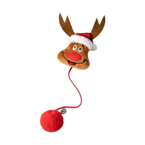 Sharplace Weihnachts-Katzenspielzeug, interaktives beißspielzeug, Training, tragbares Zahnreinigungsspielzeug, Katzen-Backenzahnspielzeug, B Sharplace Weihnachts-Katzenspielzeug, interaktives beißspielzeug, Training, tragbares Zahnreinigungsspielzeug, Katzen-Backenzahnspielzeug, B von Sharplace