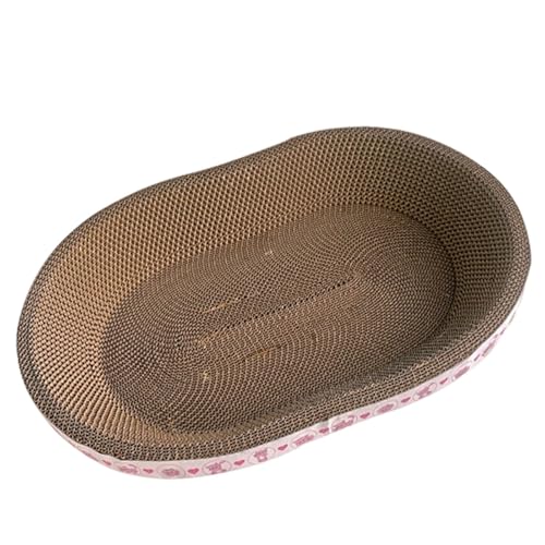 Sharplace Wellpapier Kratzpad Katze Kratzer Pappe Kätzchen Haustier Spielzeug Möbelschützer Nest Lounge Stuhl Schlafbett, 50 cm Sharplace Wellpapier Kratzpad Katze Kratzer Pappe Kätzchen Haustier Spielzeug Möbelschützer Nest Lounge Stuhl Schlafbett, 50 cm von Sharplace