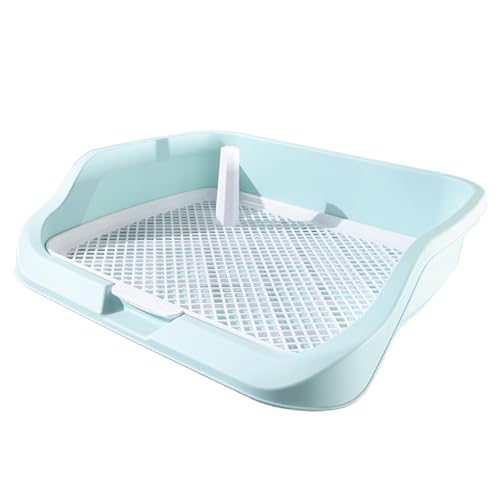 Sharplace Welpentoilette, für kleine und mittelgroße Hunde, Zubehör für drinnen und draußen, erhöhtes Gehege, Hundetoilette, Haustierurinal, GrÜn Sharplace Welpentoilette, für kleine und mittelgroße Hunde, Zubehör für drinnen und draußen, erhöhtes Gehege, Hundetoilette, Haustierurinal, GrÜn von Sharplace