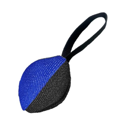 Sharplace Zerrball für Hunde, Hundeball-Spielzeug, tragbar, bequem, beißtraining, interaktives Spiel für Spiele, Solo-Unterhaltung, entspannendes Jagen, Schwarz Blau Sharplace Zerrball für Hunde, Hundeball-Spielzeug, tragbar, bequem, beißtraining, interaktives Spiel für Spiele, Solo-Unterhaltung, entspannendes Jagen, Schwarz Blau von Sharplace