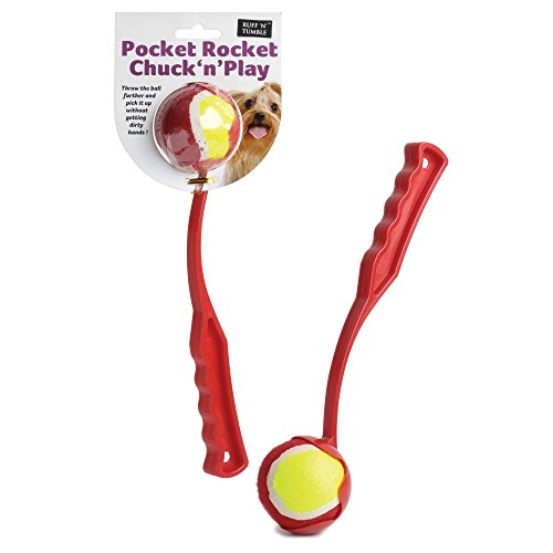 Pocket Rocket Chuck ‘n‘ Play von Sharples N Grant, Hundespielzeug mit Wurfarm von Sharples N Grant