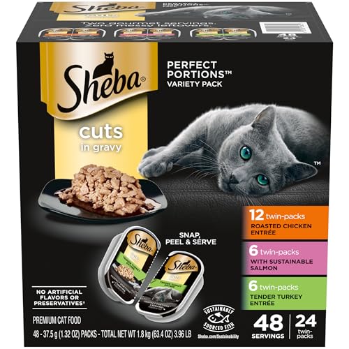 Sheba Wet Food SABA perfekt Portionen Schnitte in Soße Entrée Nassfutter Katze Sheba Wet Food SABA perfekt Portionen Schnitte in Soße Entrée Nassfutter Katze von Sheba Wet Food