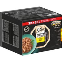 Multipack Sheba Varietäten Schälchen 32 x 85 g - Selection in Sauce von Sheba