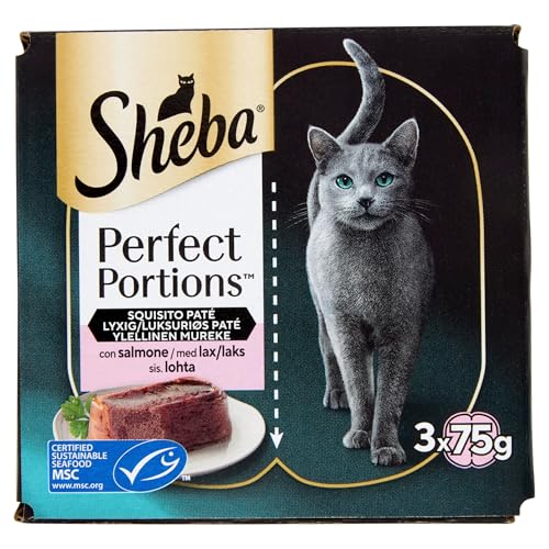 SHE Perfect Portions Pastete Lachs, 2 x 37,5 g von Sheba