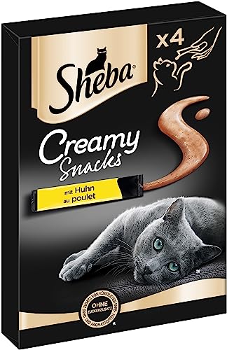 SHEBA Beutel Creamy Snacks mit Huhn 11 x 4 x 12g von Sheba