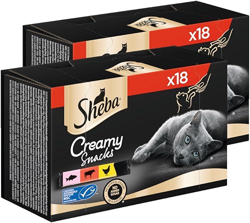 SHEBA Multipack Creamy Snack 2 x 18 x 12g SHEBA Multipack Creamy Snack 2 x 18 x 12g von Sheba