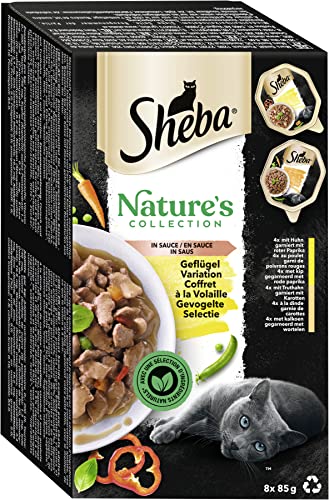 Schale Nature's Collection in Sauce Geflügel Variation von Sheba
