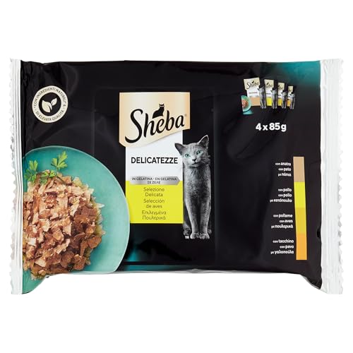 Sheba Aves Gelatina 4 x 85 g (13 Uds) von Sheba