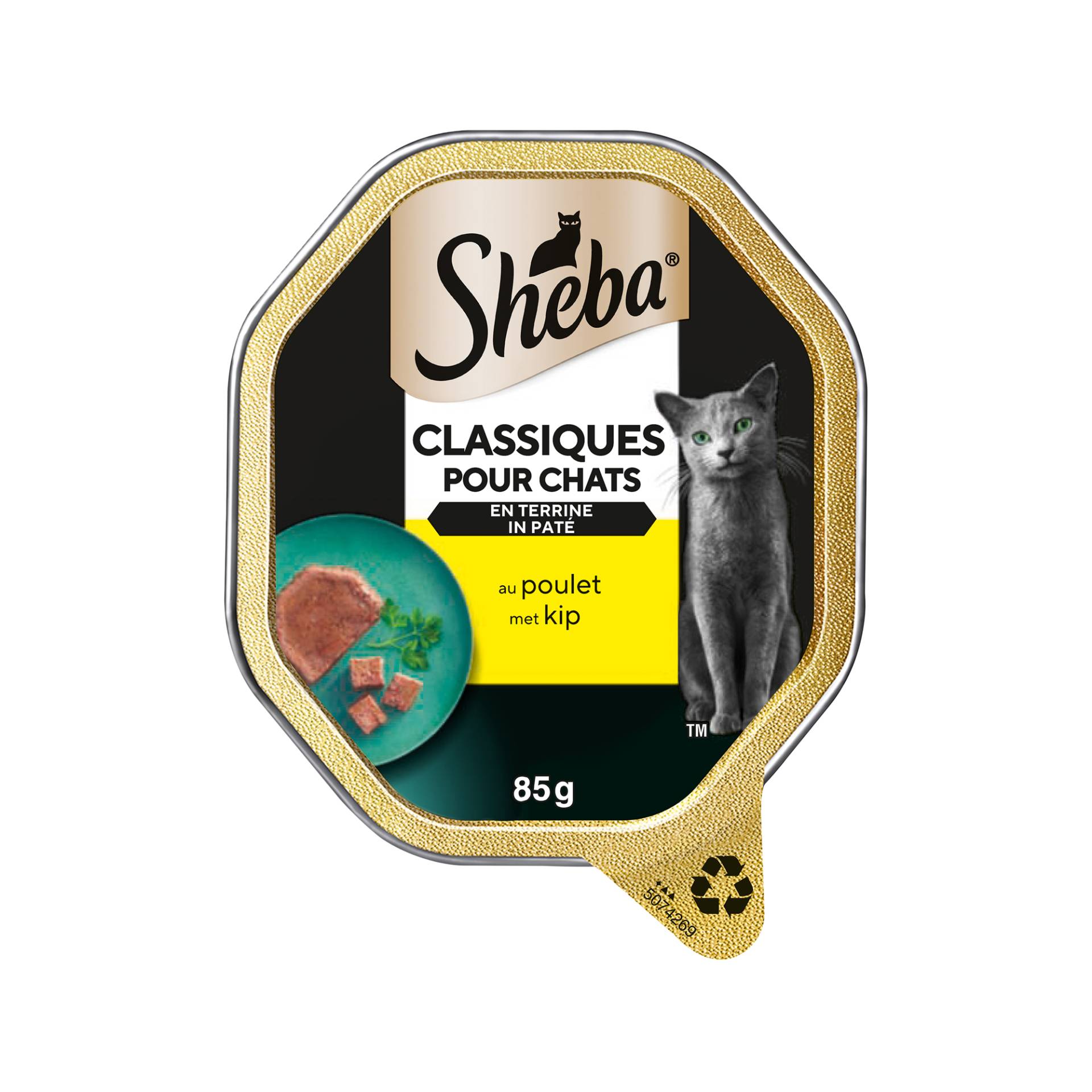 Sheba Classics Paté - Huhn - 22 x 85 g von Sheba