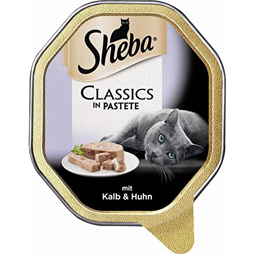 Sheba Classics mit Kalb & Huhn 22 x 85g Nassfutter Katzen Sheba Classics mit Kalb & Huhn 22 x 85g Nassfutter Katzen von Sheba