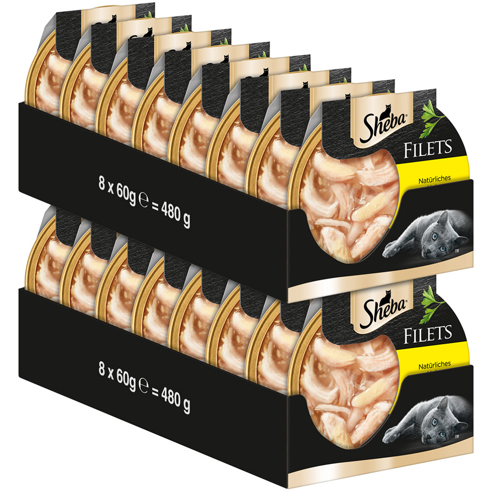 Sheba Filets 16 x 60 g - Huhn Sheba Filets 16 x 60 g - Huhn von Sheba
