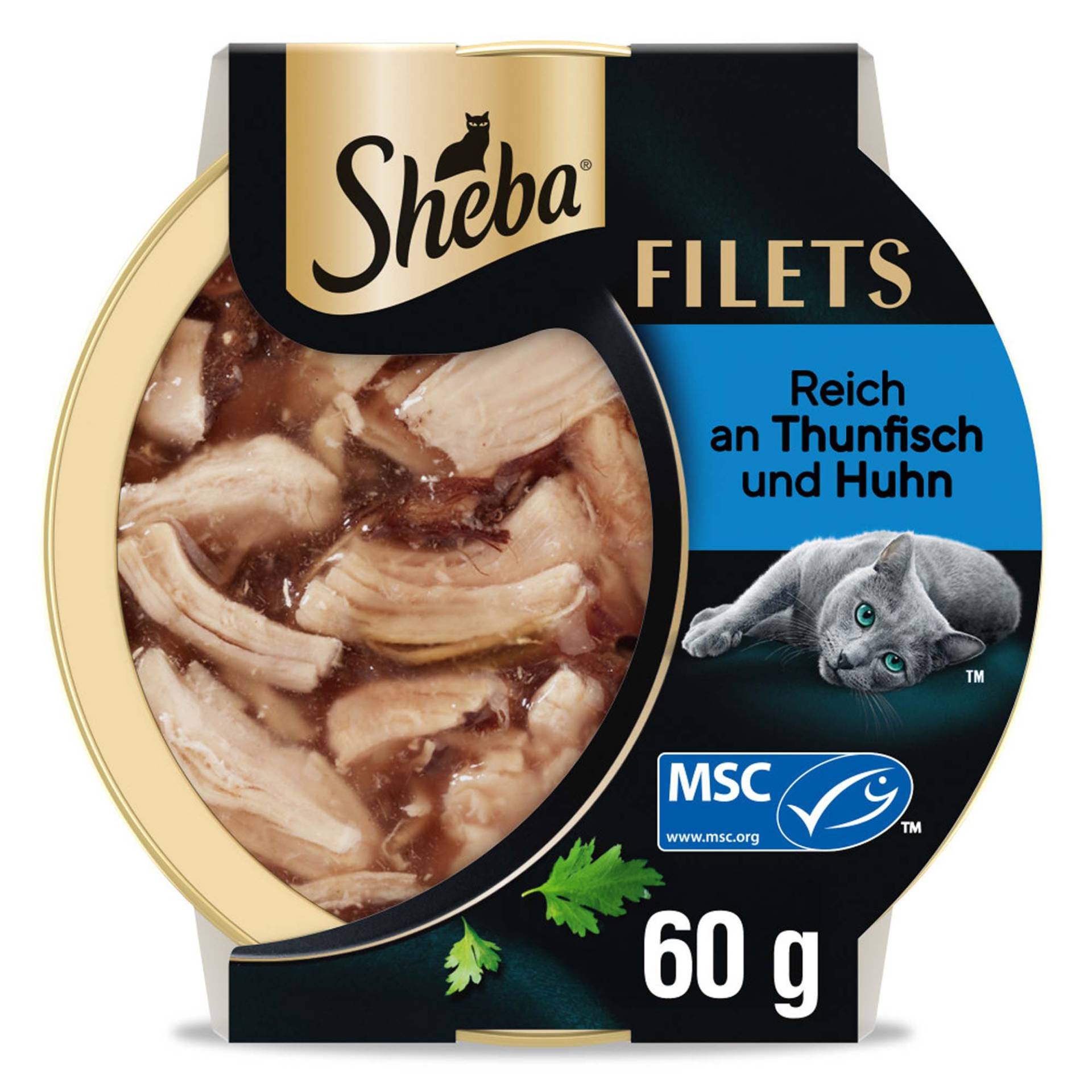 Sheba Filets 16 x 60 g - Huhn mit Thunfisch von Sheba