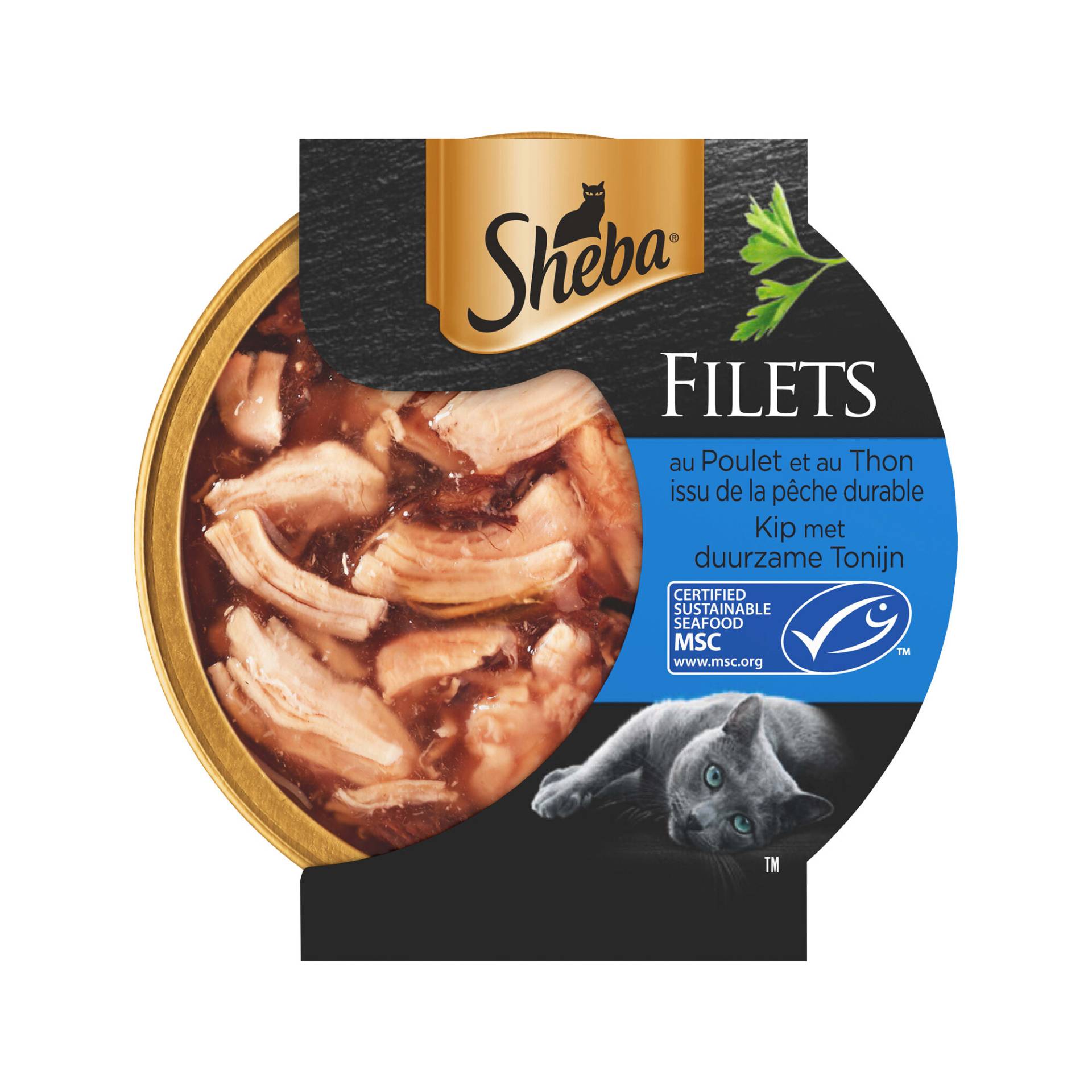 Sheba Filets - Huhn mit Thunfisch - 16 x 60 g Sheba Filets - Huhn mit Thunfisch - 16 x 60 g von Sheba