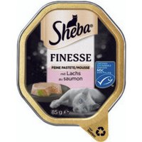 Sheba Finesse Feine Pastete 22x85g Lachs von Sheba