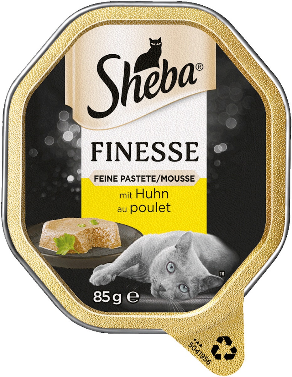 Sheba Finesse Feine Pastete 85 Gramm Katzennassfutter von Sheba