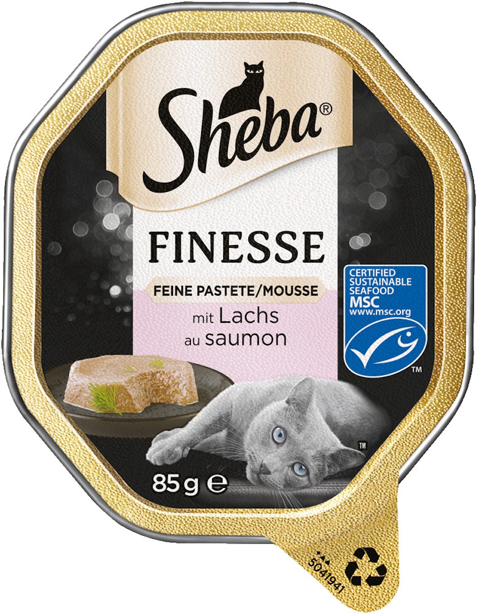 Sheba Finesse Feine Pastete 85 Gramm Katzennassfutter von Sheba
