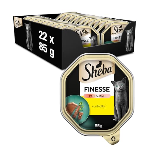 Sheba Finesse Tray Hühnchengeschmack, 22 x 85 g von Sheba