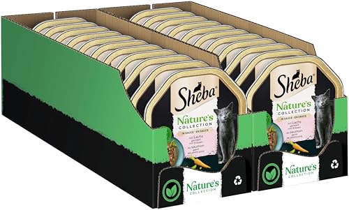 SHEBA Schale Nature´s Collection in Sauce mit Lachs 2 x 11 x 85g von Sheba