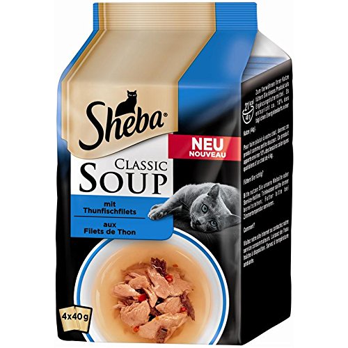 Sheba MP Classic Soup Thunfischfilets | 12x4x40g von Sheba