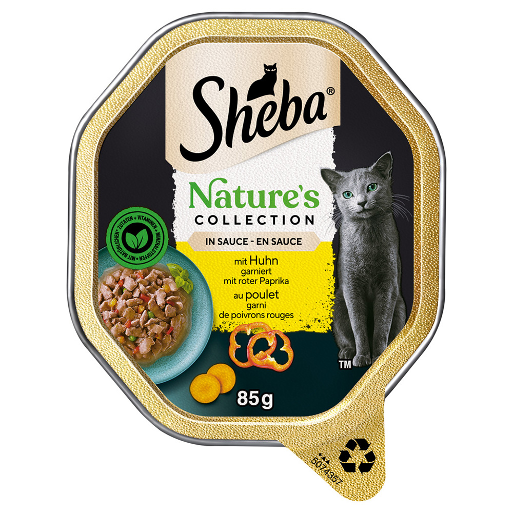 Sheba Nature´s Collection in Sauce 22 x 85 g - mit Huhn von Sheba