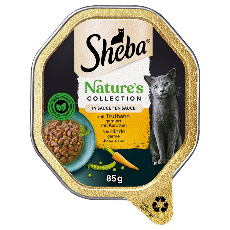 Sheba Nature´s Collection in Sauce 22 x 85 g - mit Truthahn von Sheba