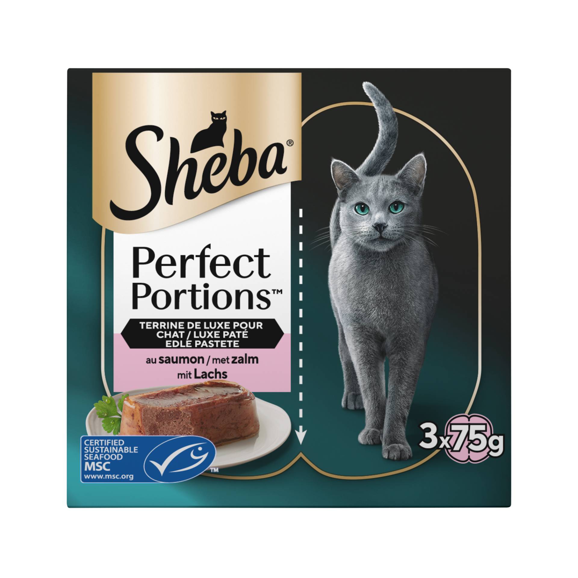 Sheba Perfect Portions Lachs - 12 x 37,5 g Sheba Perfect Portions Lachs - 12 x 37,5 g von Sheba