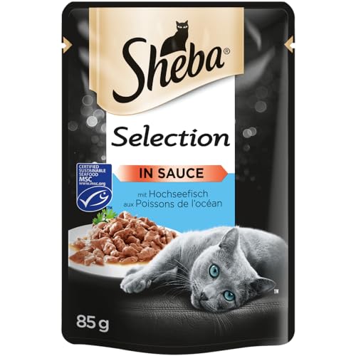 Sheba Pouch, Selection in Sauce, mit Thunfisch (MSC) von Sheba