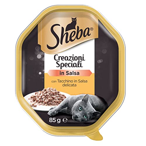 Sheba Sauce Collection, Katzenfutter Mit Truthahn in Zarter Sauce, 85 g – 22 Schalen Sheba Sauce Collection, Katzenfutter Mit Truthahn in Zarter Sauce, 85 g – 22 Schalen von Sheba
