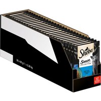 Sparpaket Megapack Sheba Varietäten Frischebeutel 56 x 85 g - Sauce Lover mit Thunfisch von Sheba
